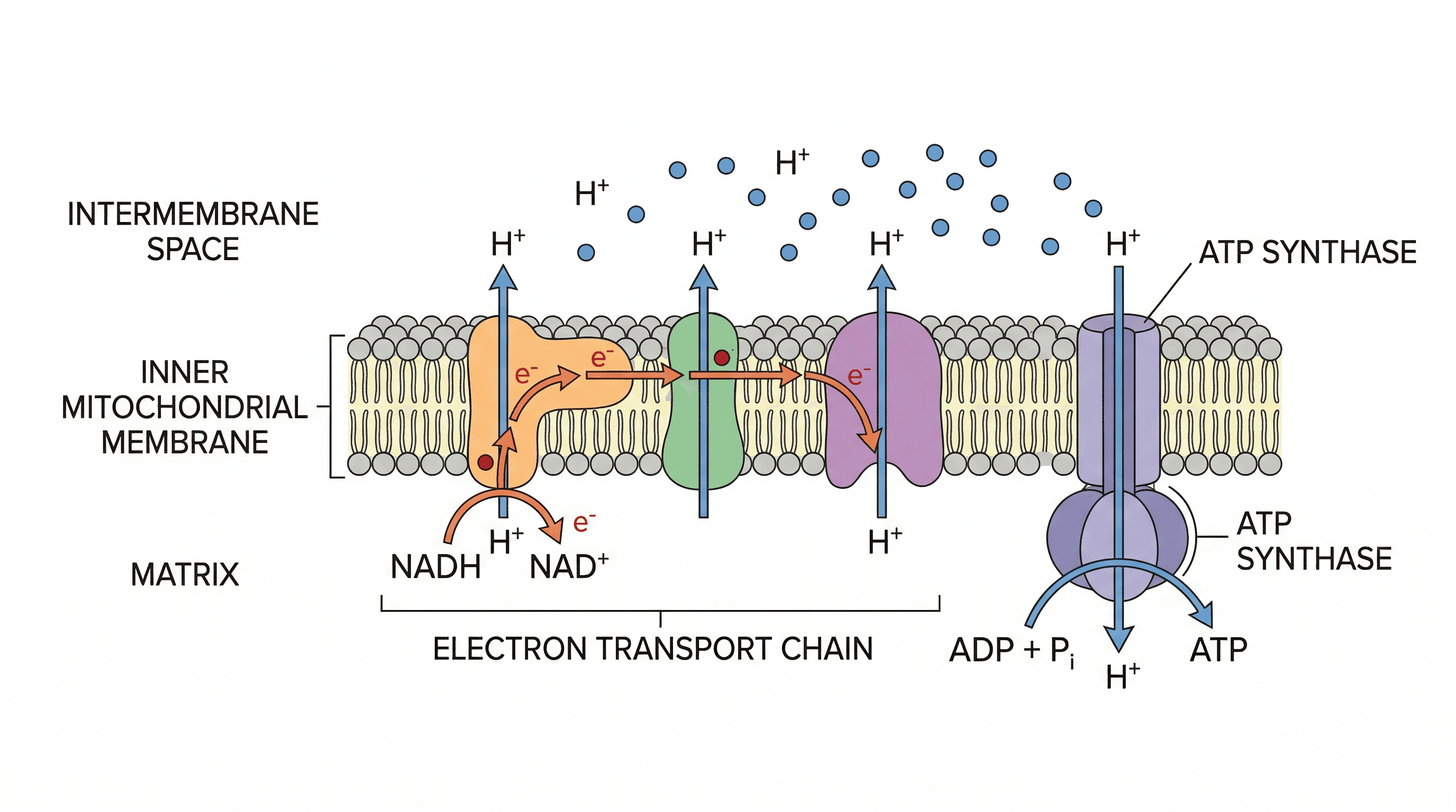Oxidative Phosphorylation and the Electron Transport Chain