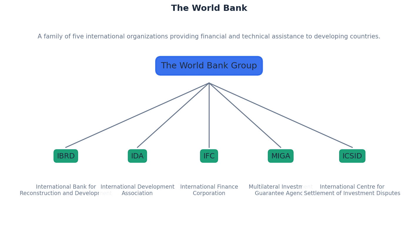 The role of the World Bank